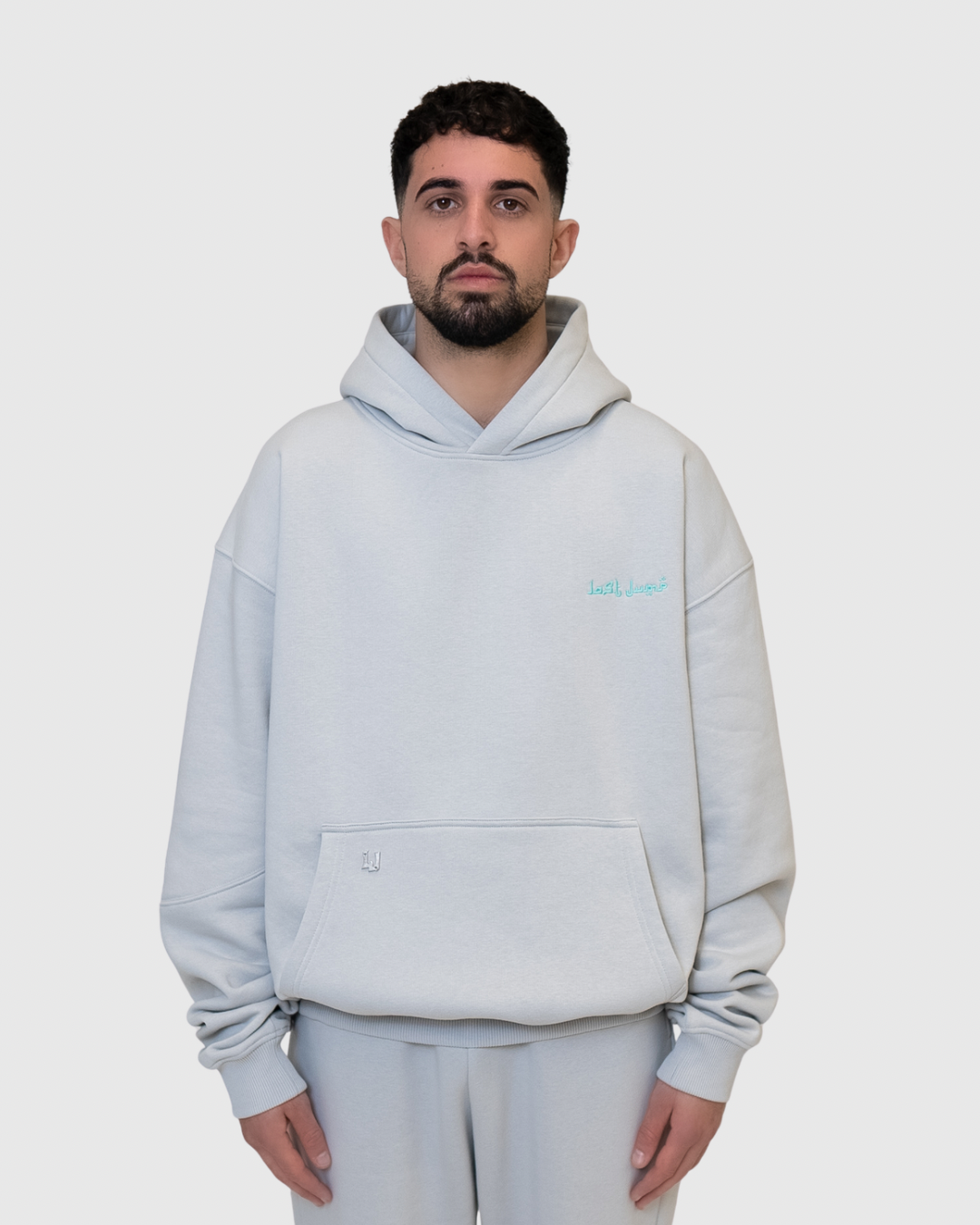 GRIFFANY HOODIE LIGHT GREY