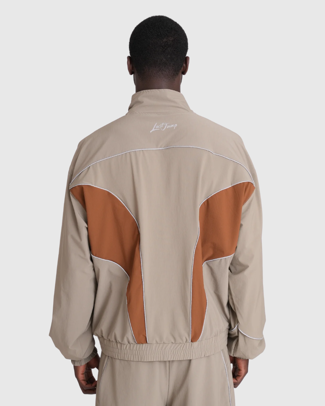 Porto Track Jacket Khaki/Brown