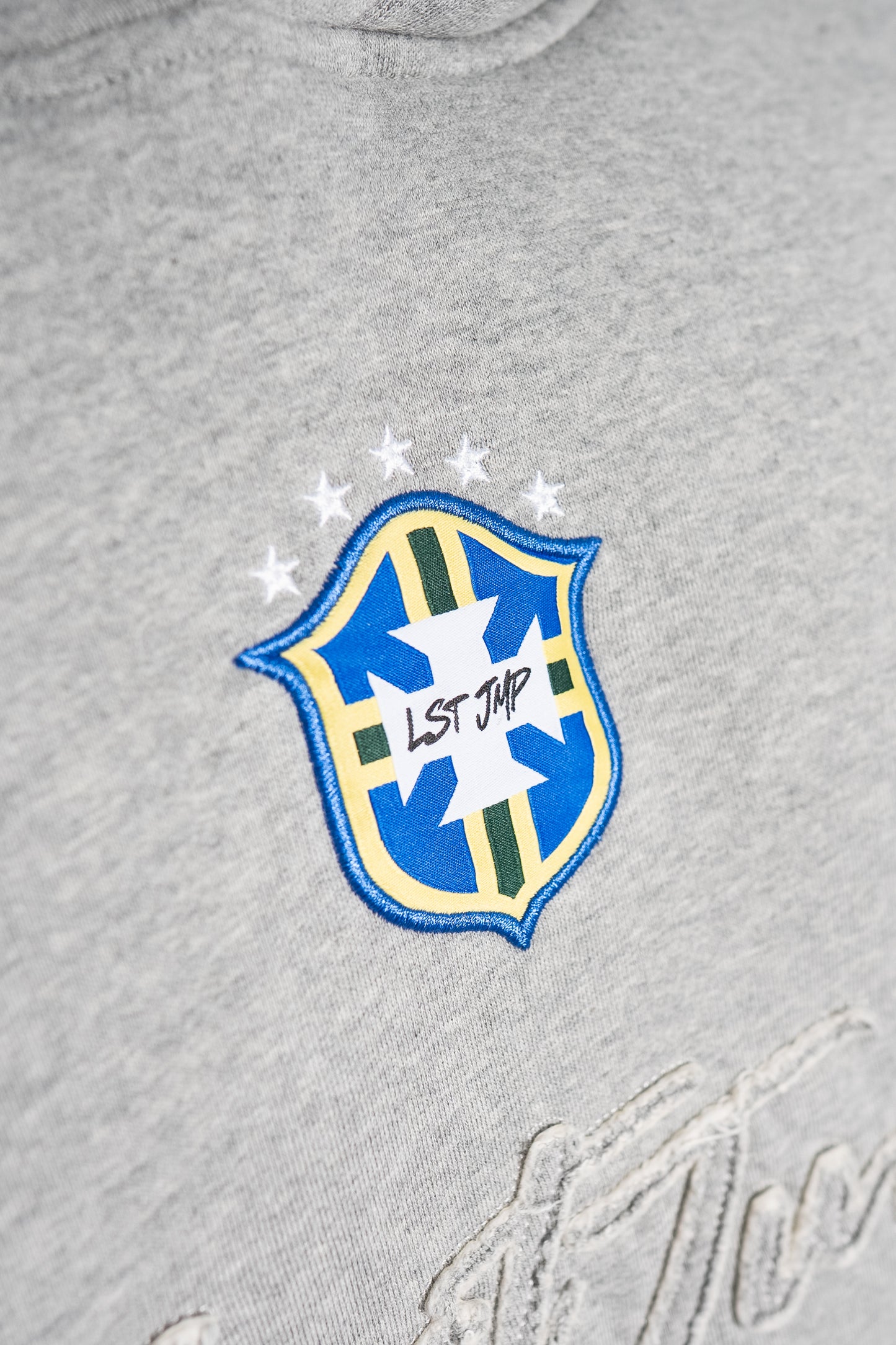 Brazil Hoodie Grey