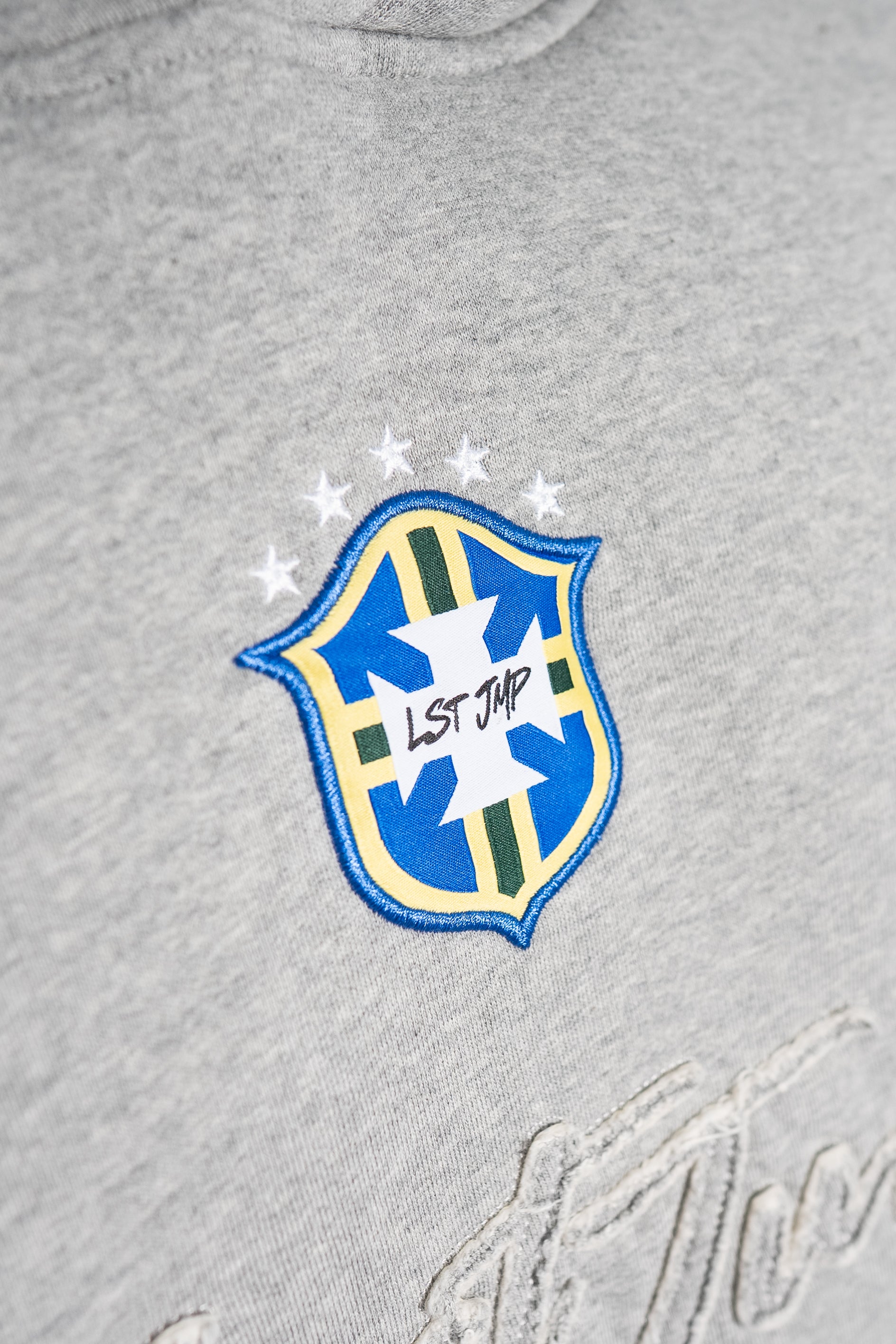 Brazil Hoodie Grey