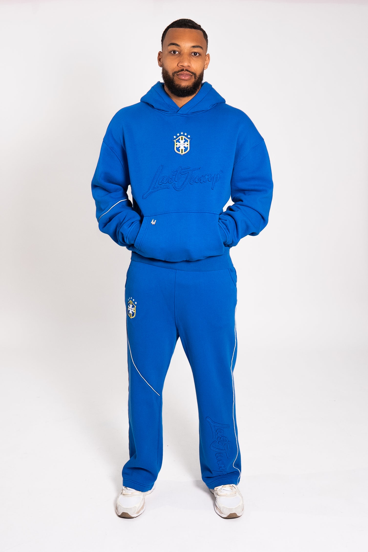 Brazil Hoodie Blue