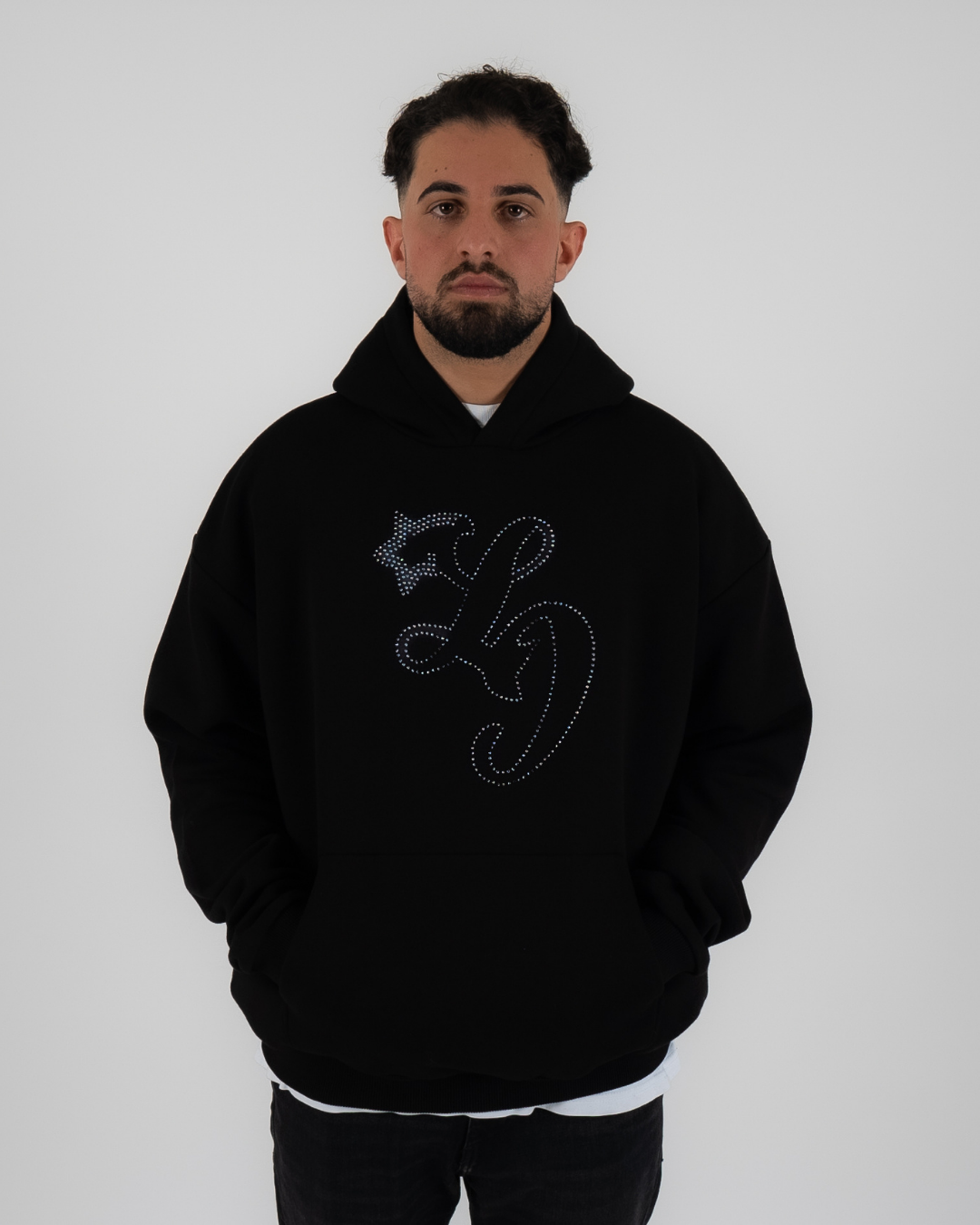 RHINESTONE HOODIE