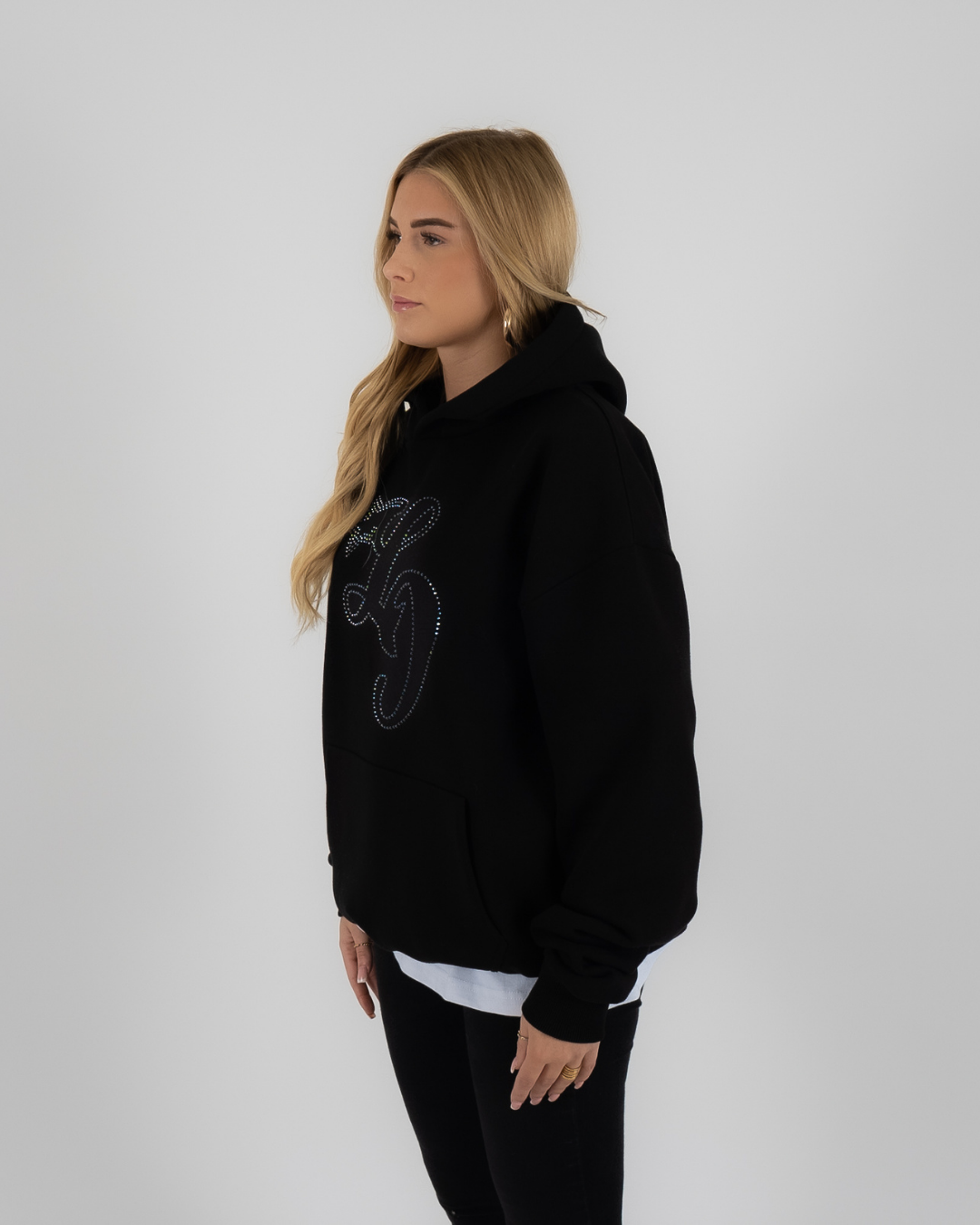 RHINESTONE HOODIE