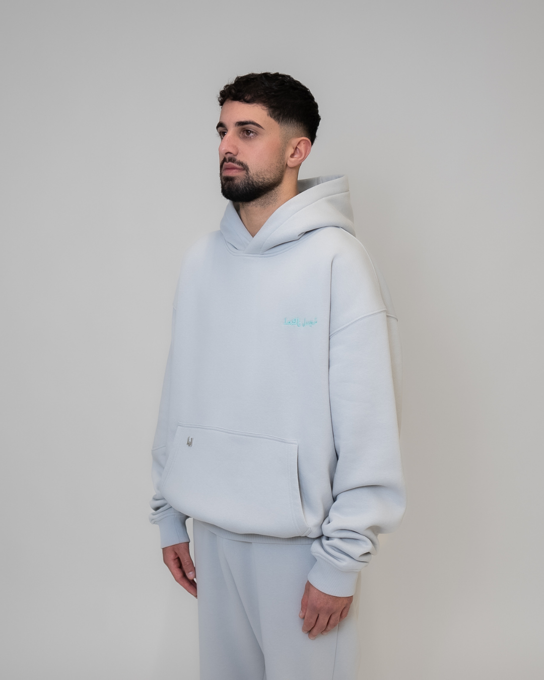 GRIFFANY HOODIE LIGHT GREY