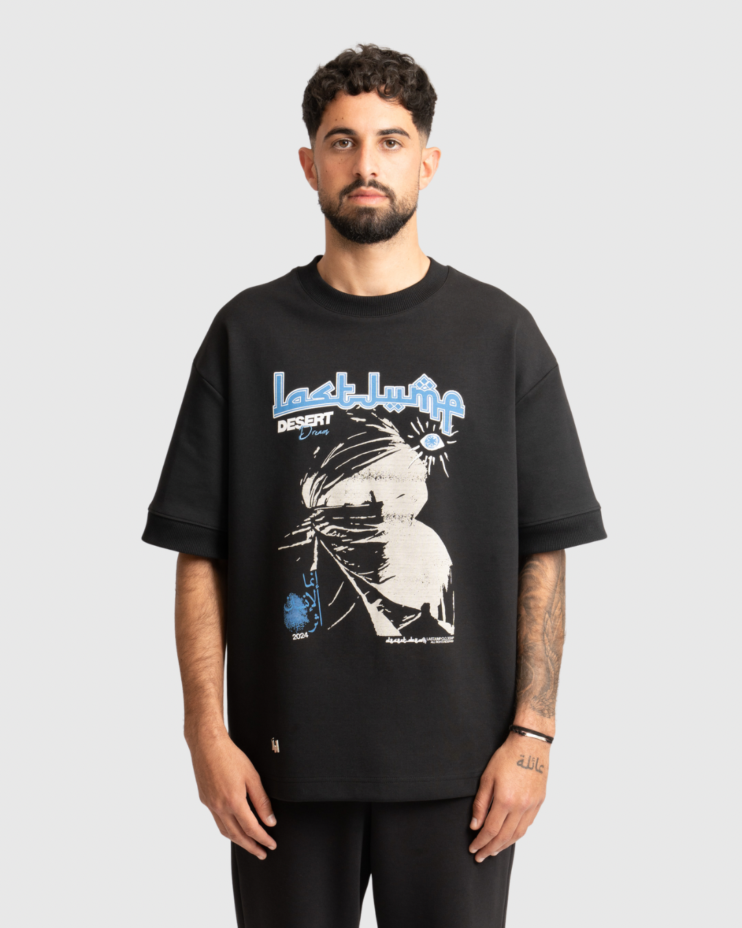 HEAVY DESERT DREAM BLACK TEE
