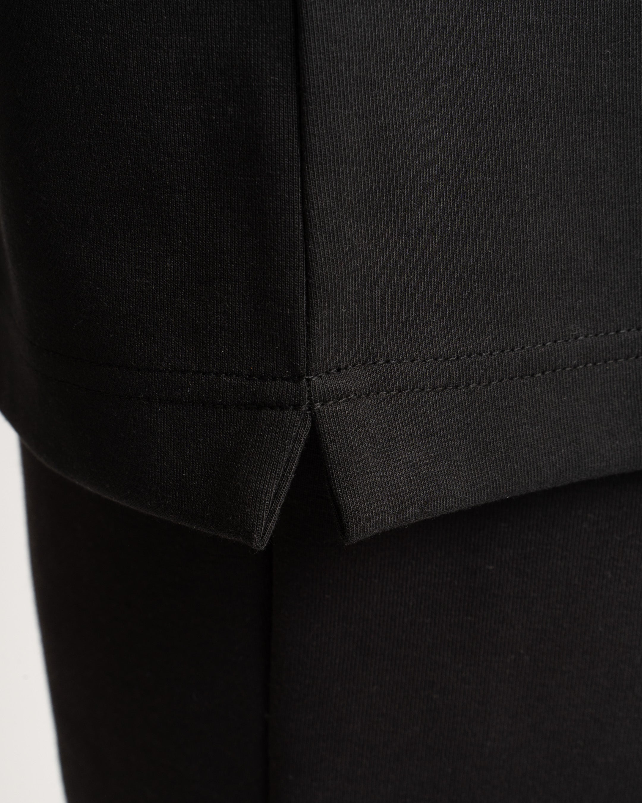 HEAVY PUFFER PRINT TEE BLACK