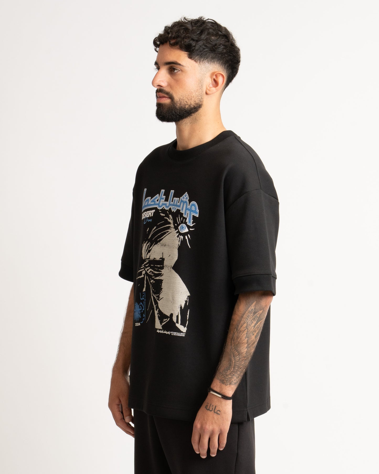HEAVY DESERT DREAM BLACK TEE