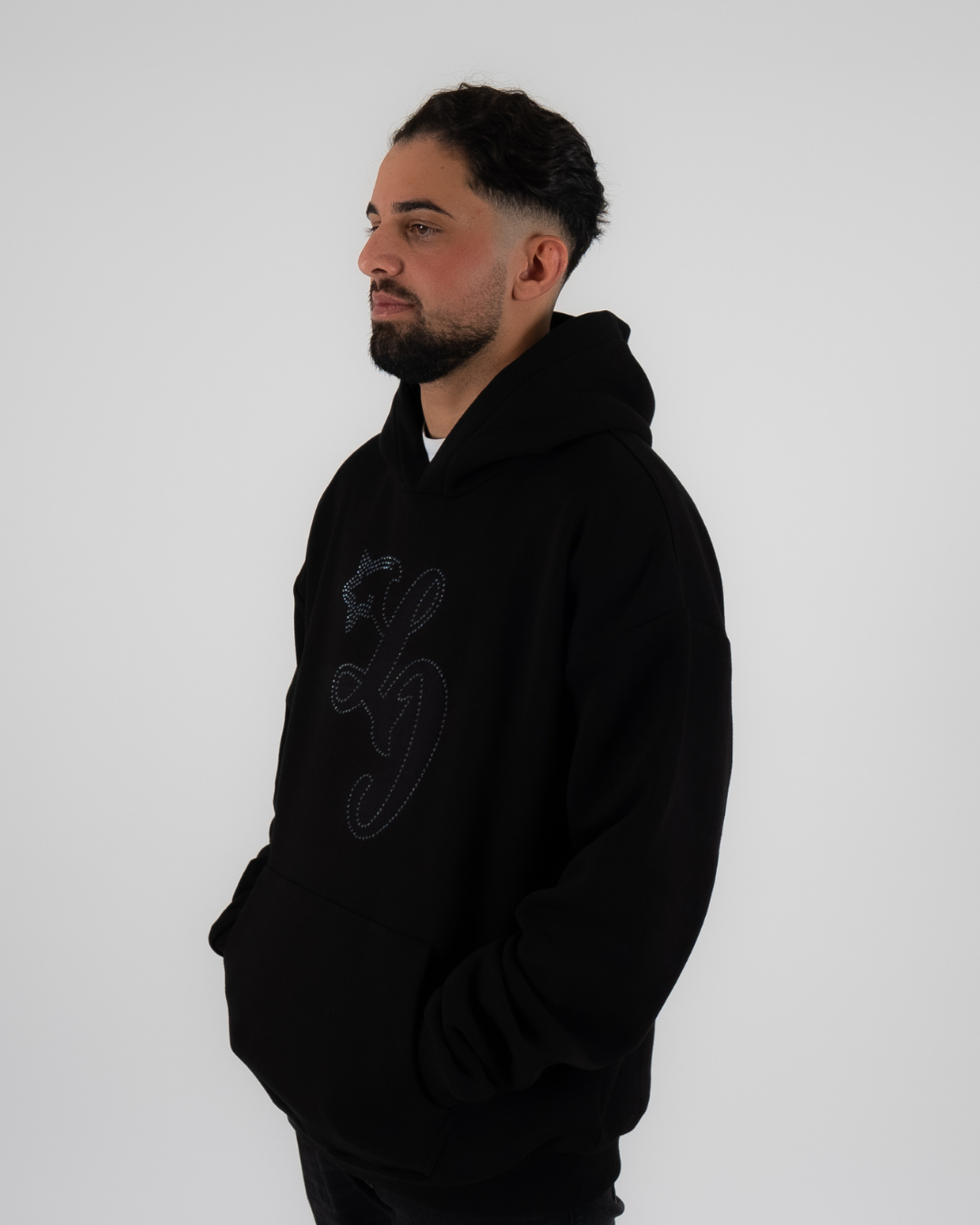 RHINESTONE HOODIE
