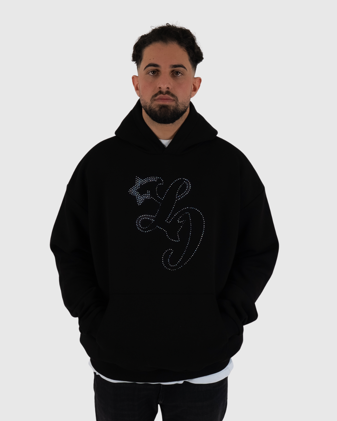 RHINESTONE HOODIE