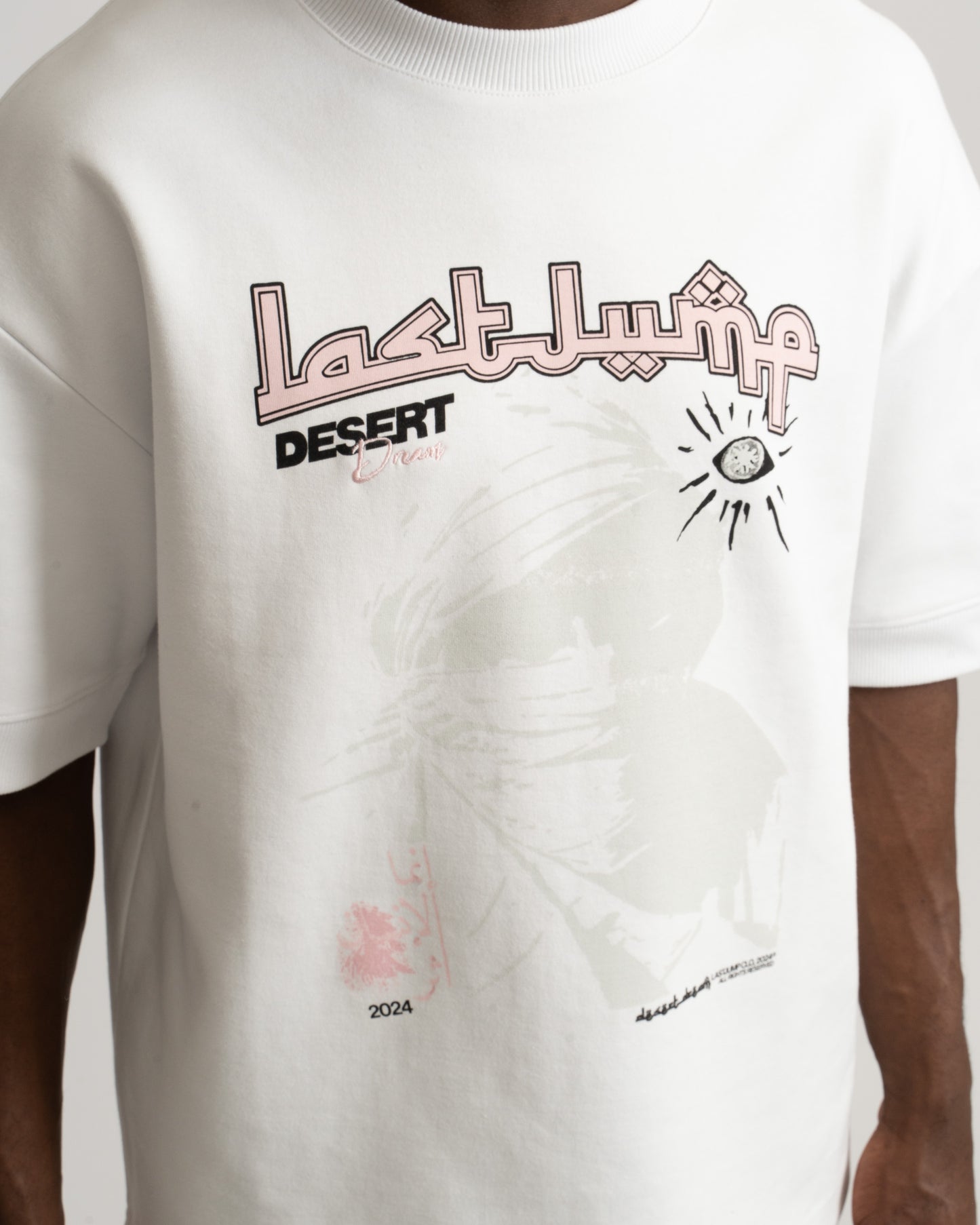HEAVY DESERT DREAM WHITE TEE