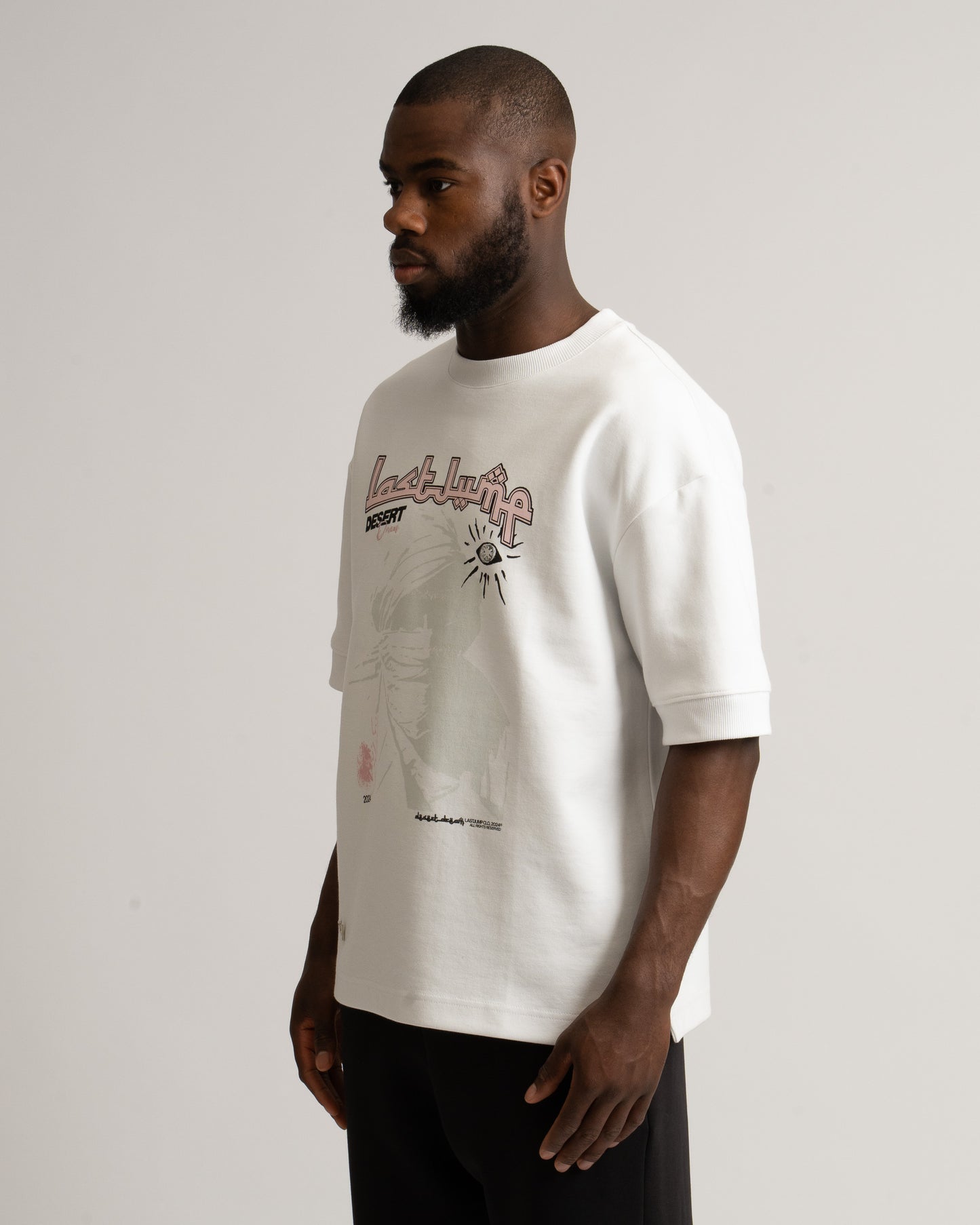 HEAVY DESERT DREAM WHITE TEE