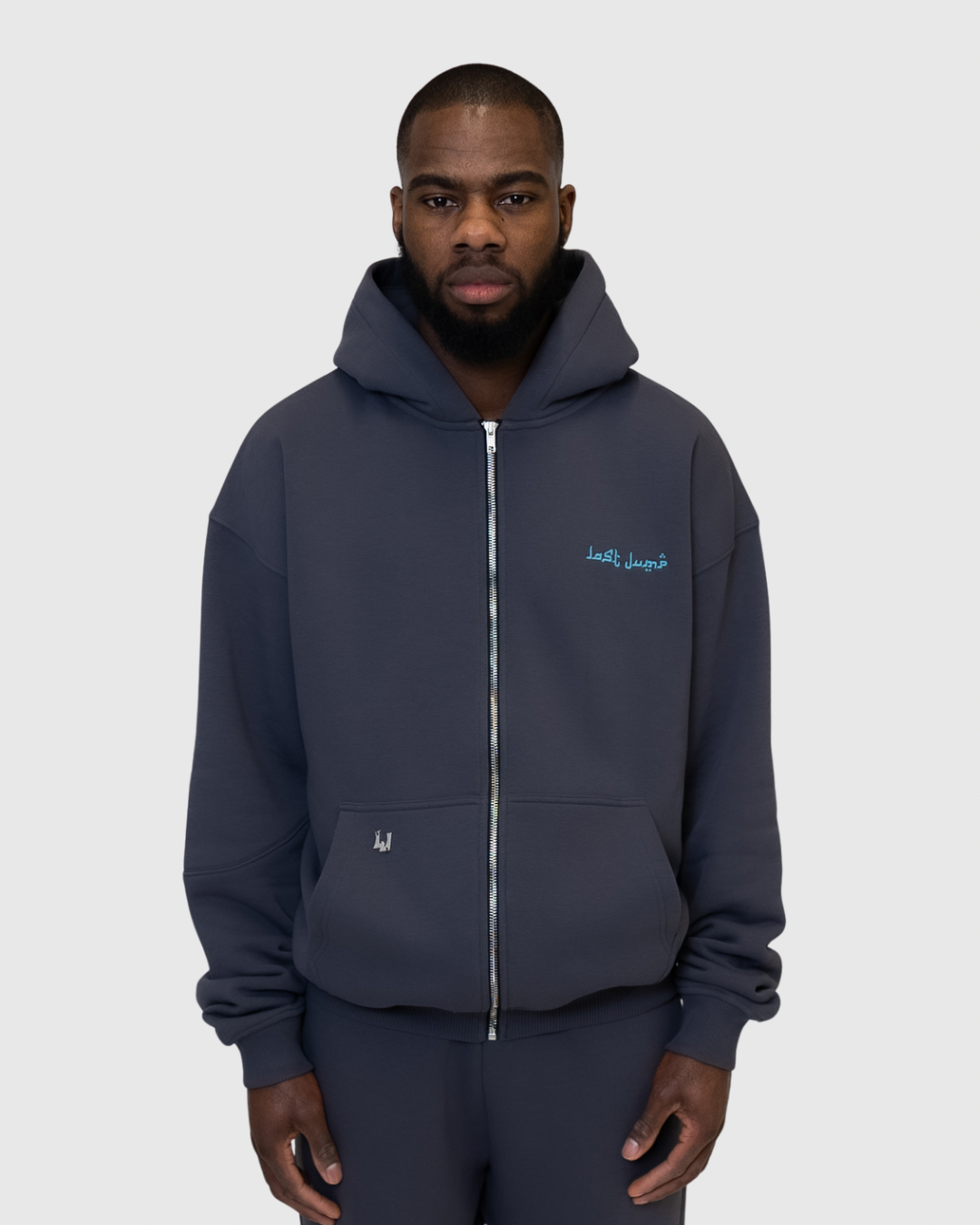 DARK GREY ZIPPER