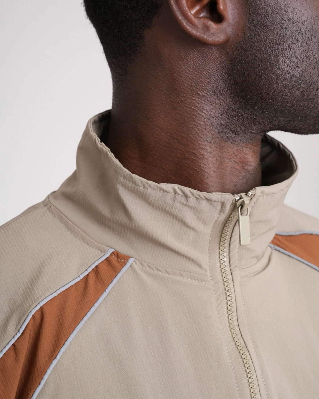 Porto Track Jacket Khaki/Brown