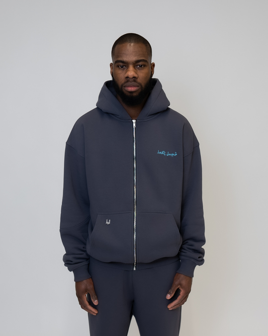 DARK GREY ZIPPER