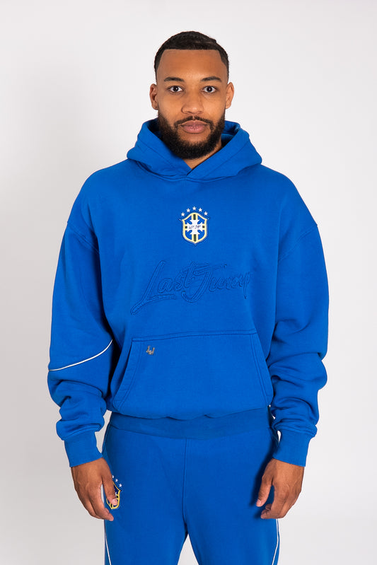 Brazil Hoodie Blue