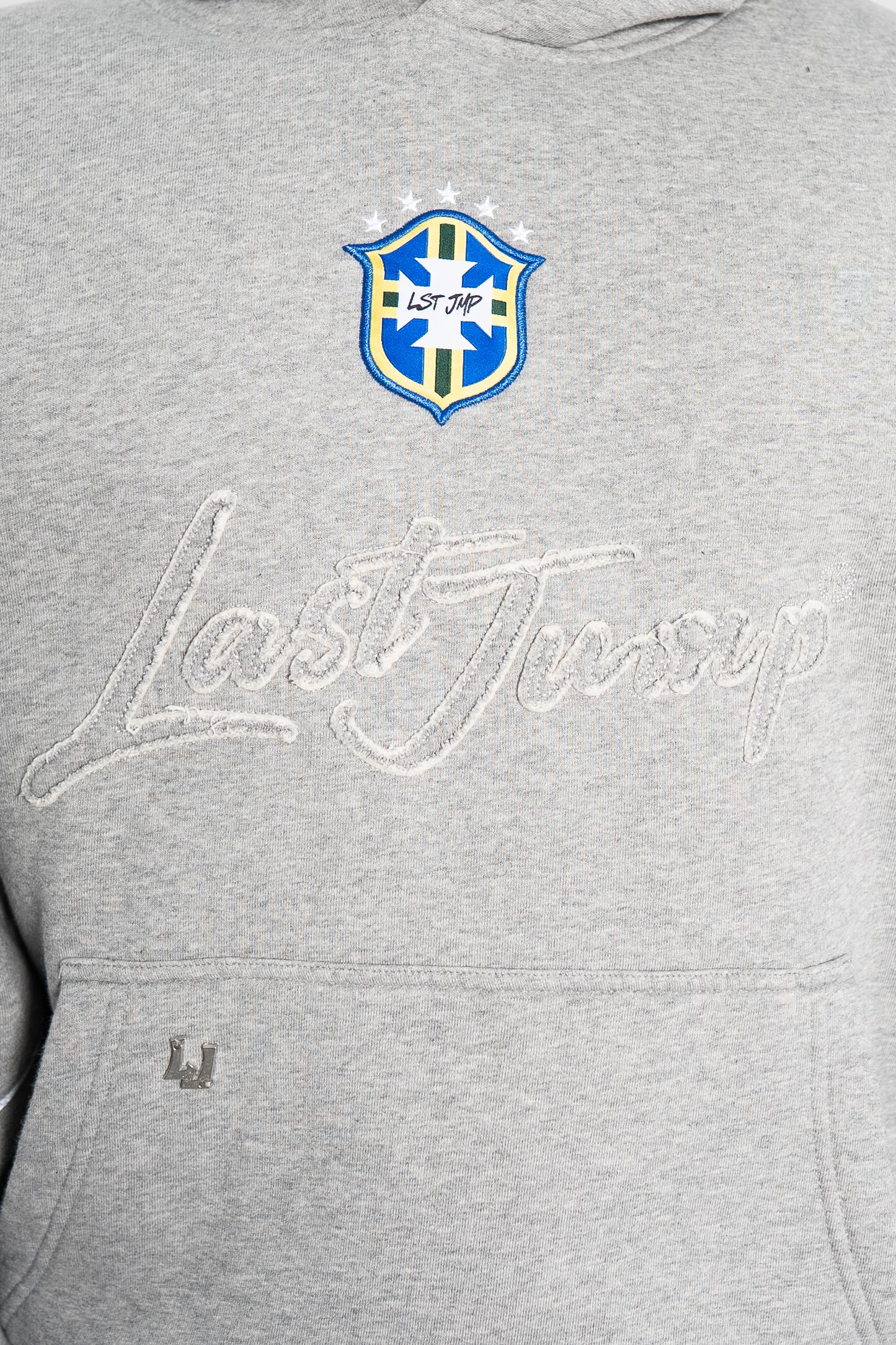 Brazil Hoodie Grey