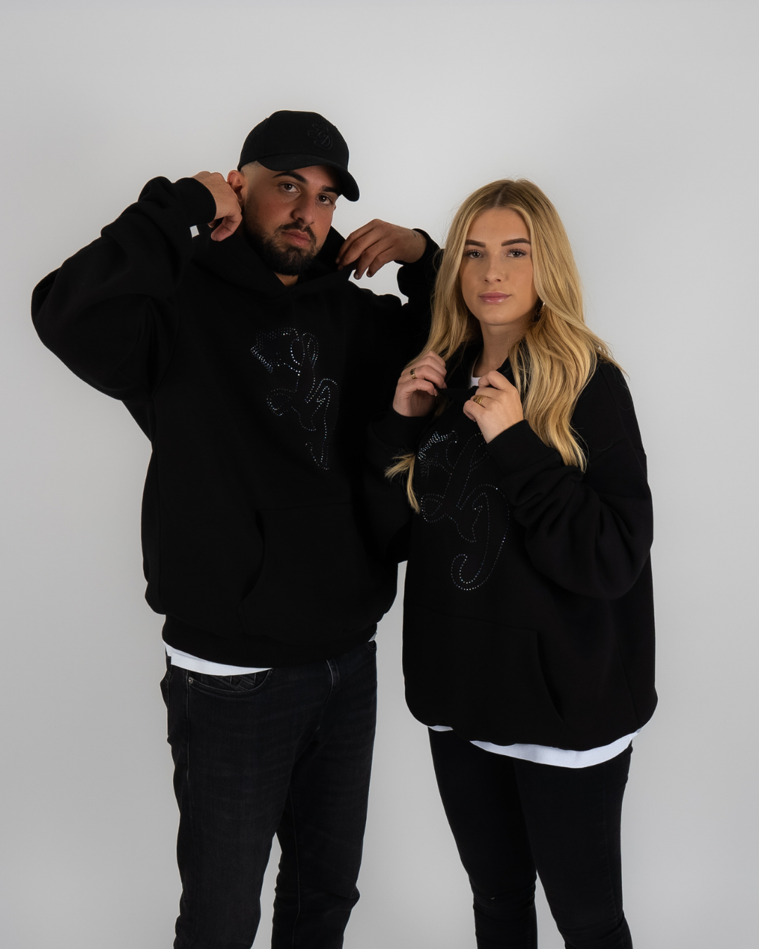 RHINESTONE HOODIE