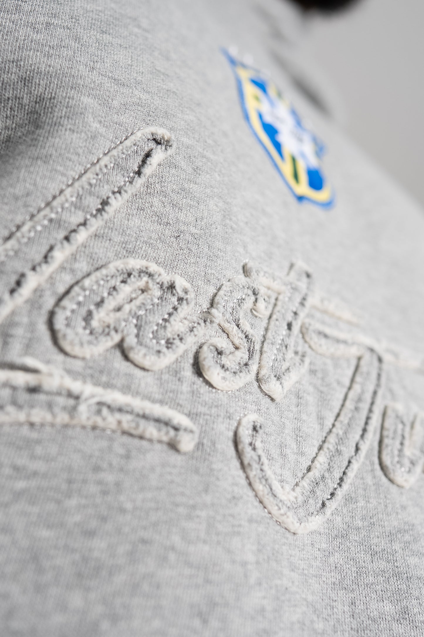 Brazil Hoodie Grey