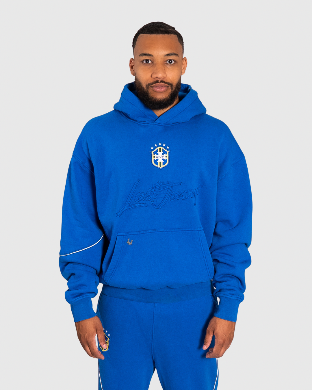 Brazil Hoodie Blue