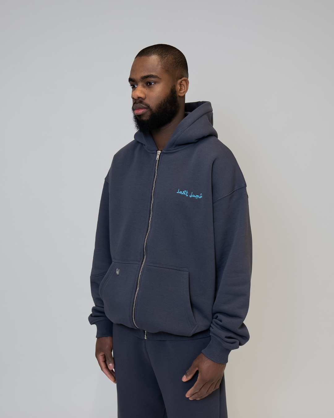 DARK GREY ZIPPER