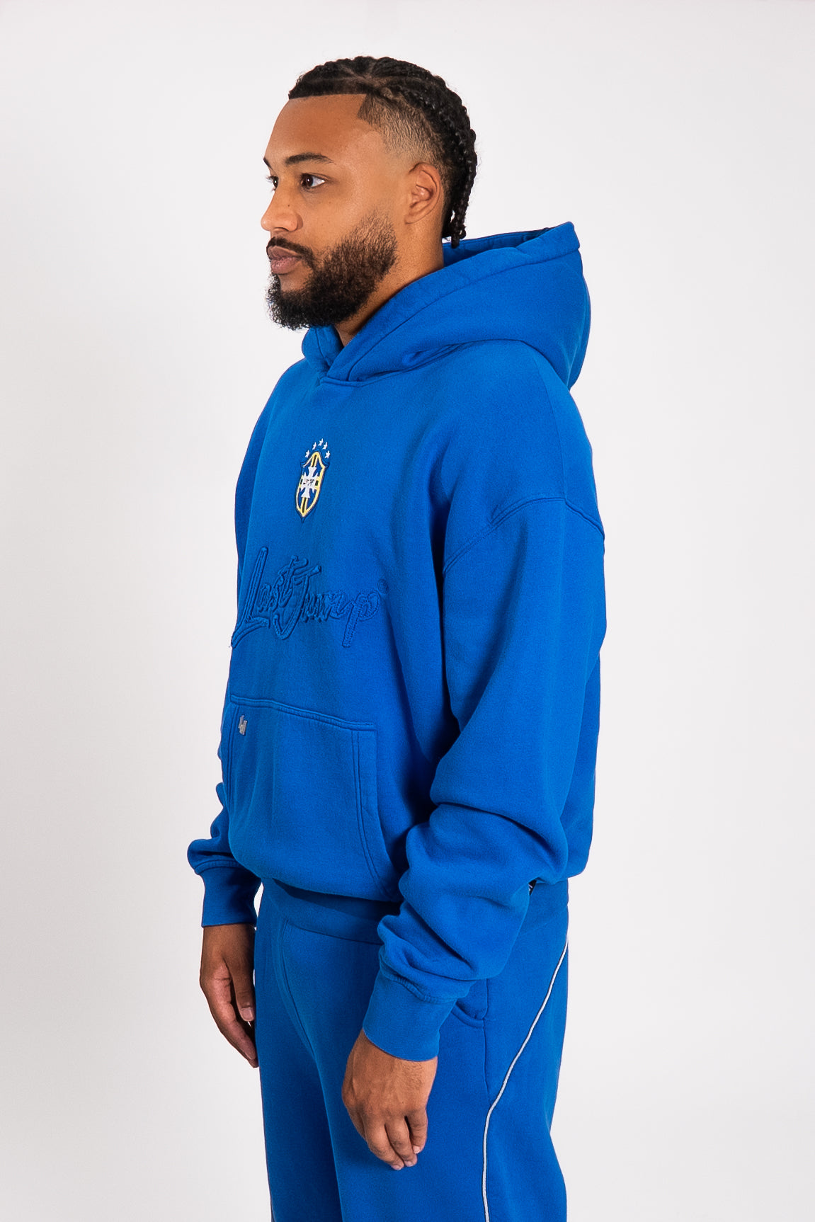 Brazil Hoodie Blue