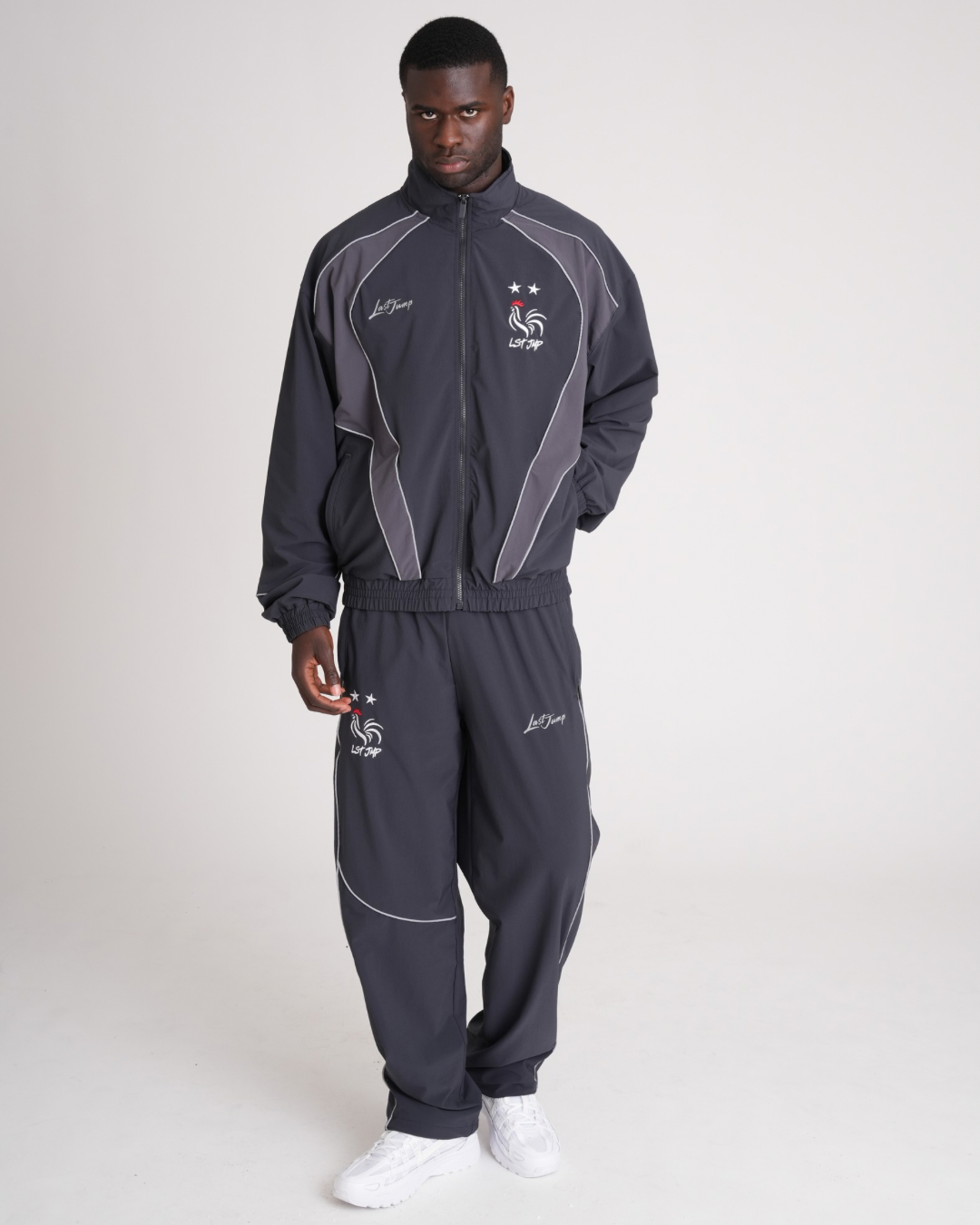 France Track Jacket Navy Blue