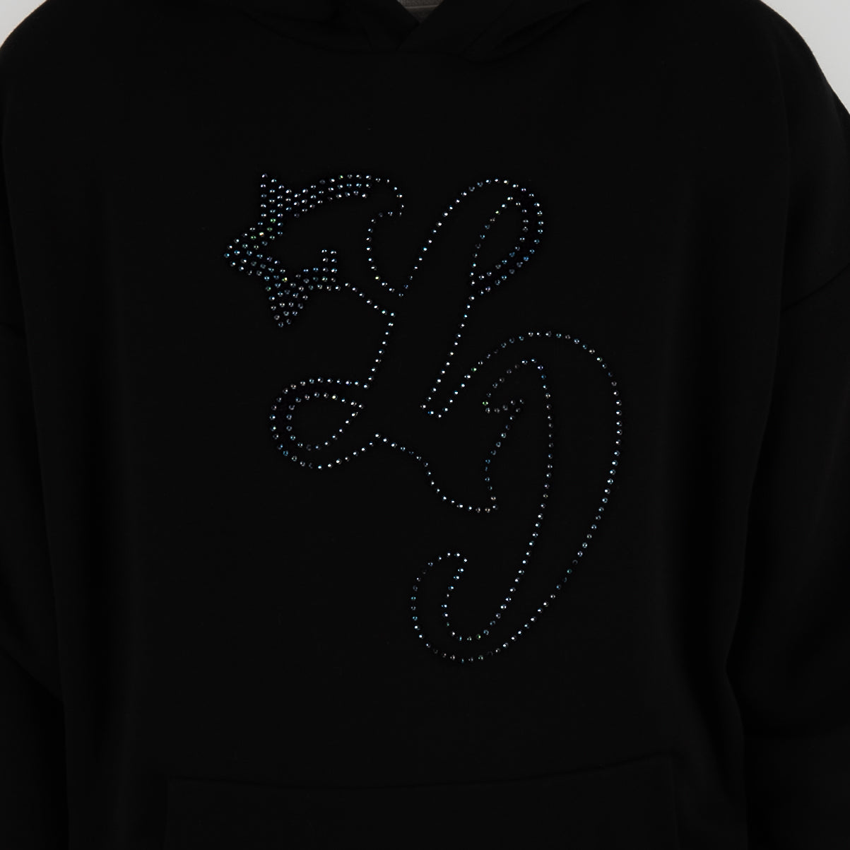 RHINESTONE HOODIE – LAST JUMP CLOTHING